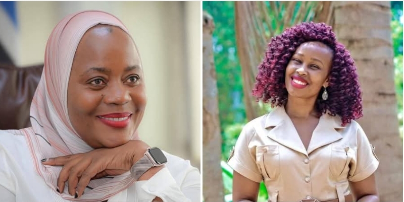 Zahara Marah Luyirika Kneels Before Barbie Kyagulanyi in Magere to Deny Bobi Wine Love Affair Rumors