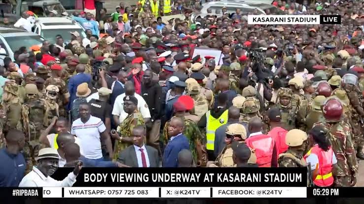 3 dead at Raila Odinga’s Body Viewing Ceremony