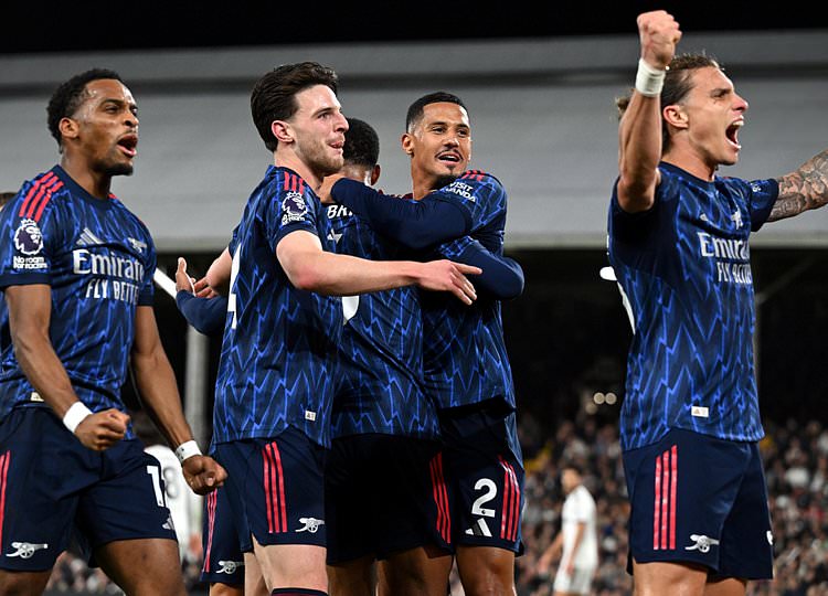 Arsenal Clinched Victory Over Fulham in The Final Minutes