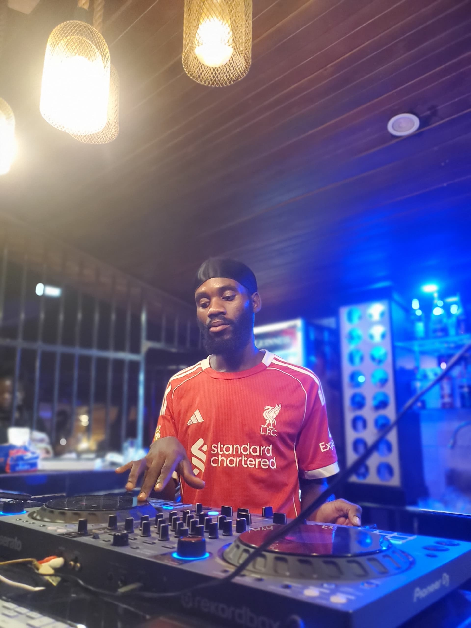 Ssembatya Angello, highlighting his journey as a young entrepreneur: