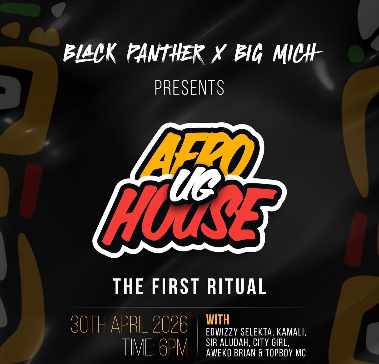 Afro UG House “First Ritual” Set to Light Up Kampala with Free Entry Party
